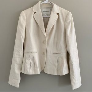 Banana Republic Tan Flax Blazer (Size 4)